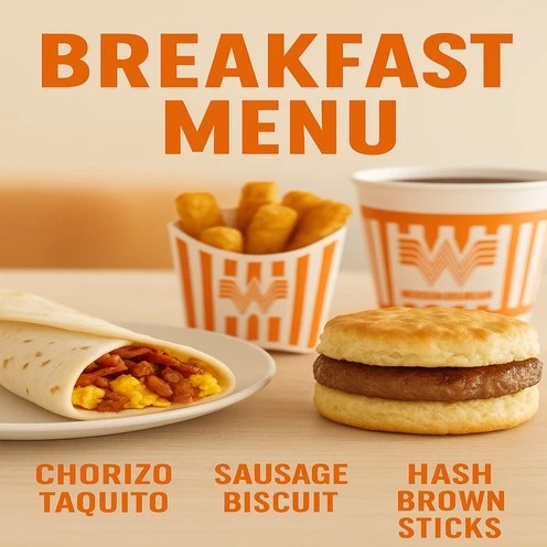 whataburger menu breakfast